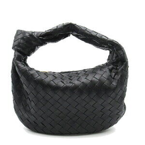 Bottega Veneta Teen Jodie Shoulder Bag Leather Black
